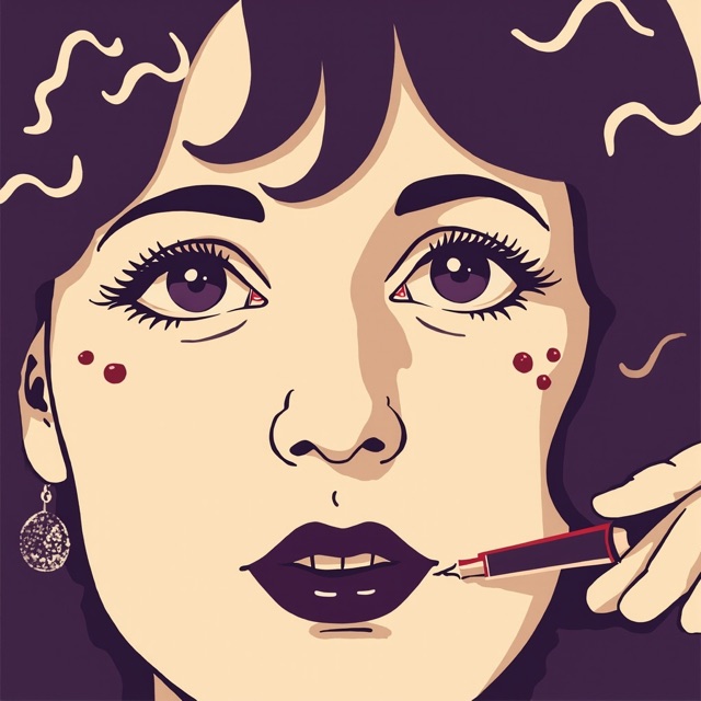 Illustrated portrait of Word Bro